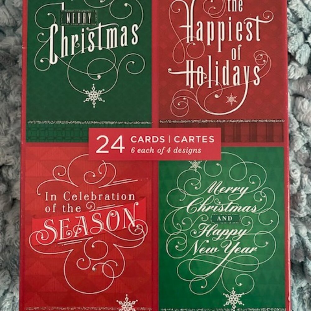 Christmas Cards 24 pack NWOT
